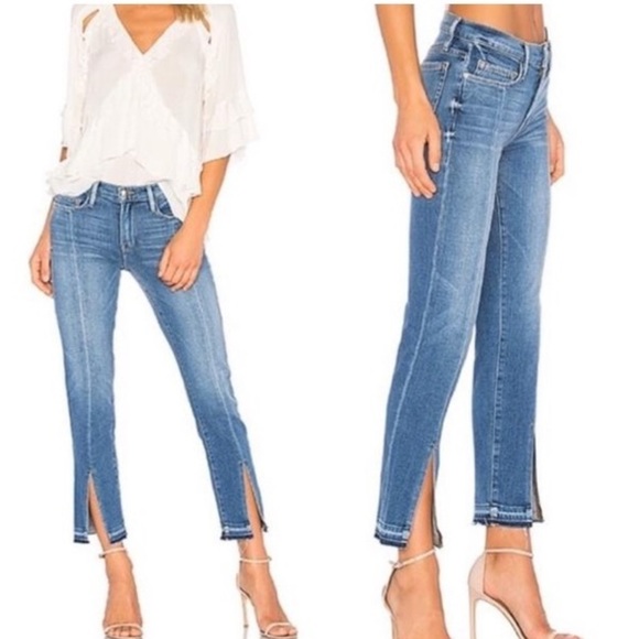 Frame Le Nouveau Straight Split Hem Jeans - Picture 8 of 8